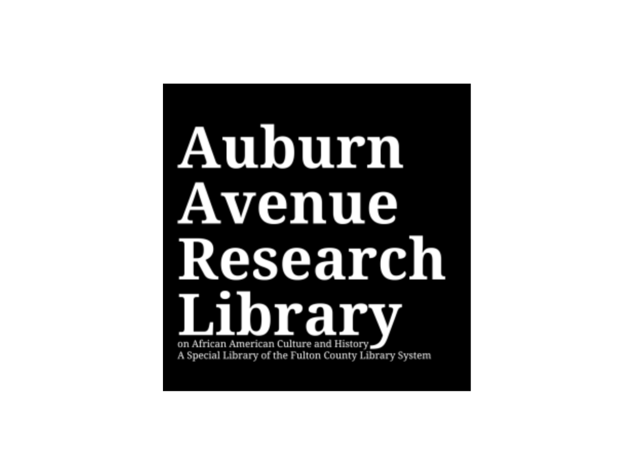 Auburn Avenue Research Library logo